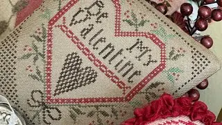FlossTube 103: 2 weeks of stitching at the cabin & the Finishing Fairy visited! #FinishItFebruary
