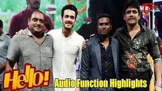Hello Telugu Movie Audio Function Highlights | Akkineni Nagarjuna, Akhil, Kalyani Priyadarshan