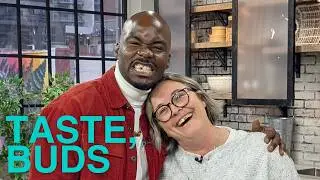 Decorating Angel Food Cakes with Kareem 'Mr Bake' Queeman | Taste, Buds