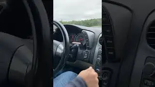 Chevrolet Corvette C6 z51 ls2 acceleration on german autobahn