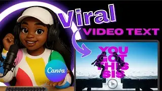 How to Make See-Through Video Text in Canva &mdash; Viral Text Trick