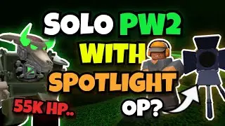 [55K HP] SOLO Polluted Wastelands 2 WITH NEW SPOTLIGHT TECHNICIAN TOWER | TDS