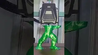 💥 Hulk Smash! Support-Free Remix | Marvel 3D Print Timelapse #3dprinting #hulk #marvel