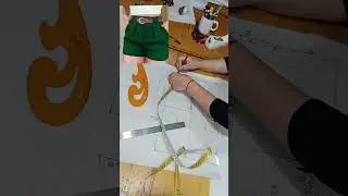Comó  patronar este SHORT   con tablones delantera 📐✂️🪡🧵😍