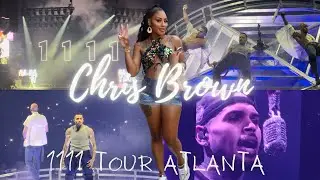 First Chris Brown 11:11 Tour Concert in Atlanta July 5th | Tany B #chrisbrown