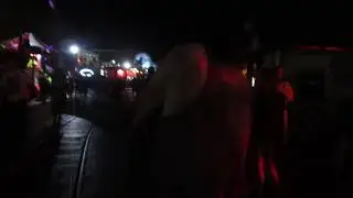 Walking through Witching Hour Fright Fest  10/5/24