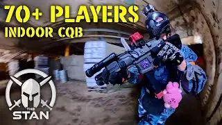 70+ Players INSIDE CQB Chaos | The Stan Airsoft