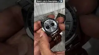 Seiko Chronograph White Luxurious Elegant Men's Watch #luxurywatchesformen #elegantwatches #seiko