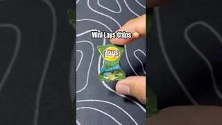 Miniature Lays Chips 🧅 #shorts