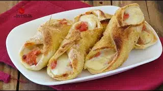 CANNOLI DI PANCARRE' ALLA PIZZAIOLA