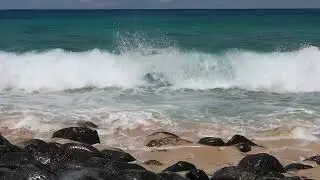Beach Life Hawaii:  ASMR, Relax, breathe deep, go where the sounds and view of the ocean take you.