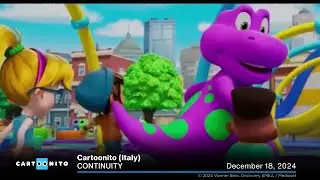 Cartoonito (Italy) continuity + ads | December 18, 2024 • Cartoonito pubblicità | 18 dicembre 2024