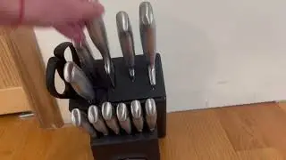 Farberware Self Sharpening 13 Piece Knife Block Set with EdgeKeeper Technology Review