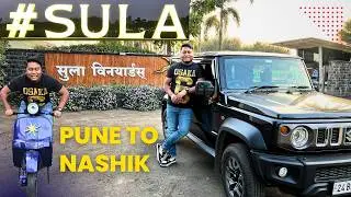 Ep2 | Pune to Nashik | Sula Vineyards | Wines | Food | Fun | Tour | Road trip