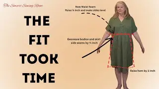 Швейная мастерская Smart Sewing Room | Мне понравилась выкройка — но на посадку ушло время