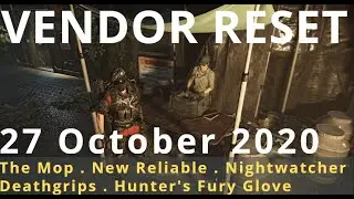The Division 2: Vendor Reset 27th Oct 2020