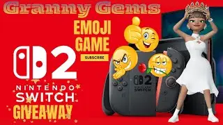 Granny Gems- Emoji Game Nintendo Switch 2 Giveaway Ends 12/15/2025