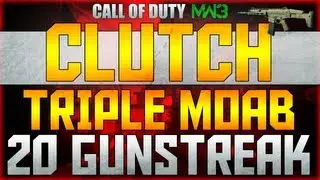MW3 | Clutch TRIPLE MOAB on BOOTLEG w/ 20 Gunstreak | TP (Movies)