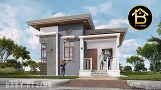 BUNGALOW HOUSE 3 Bedrooms Small House Design