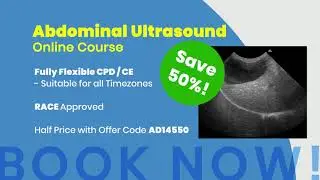 CPD Solutions - Abdominal Ultrasound Advance25 Online Course - RACE Approved