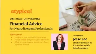 Financial Advice for Struggling ND Professionals w Jesse on Office Hours Q&A hosted by Veronica Yao