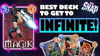 INSANE Pool 3 Magik Control Deck to Get to INFINITE! | Marvel Snap