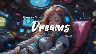 Orbiting Dreams 🌙🪐 | Soft Space Lo-fi to Calm Your Mind