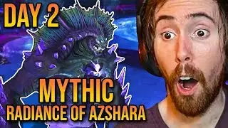 Asmongold World LAST MYTHIC Radiance Of Azshara - The Eternal Palace Raid (Day 2)