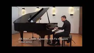 J.S.Bach, English Suite no.4 in f major BWV 809, Gigue - Andrea Jermini
