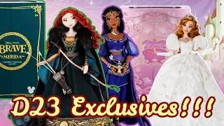 Ultra Hype!! D23 Exclusive Dolls Revealed!! (Disney Limited Edition Dolls)