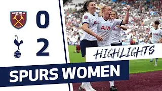 HIGHLIGHTS | WEST HAM 0-2 SPURS WOMEN | FAWSL