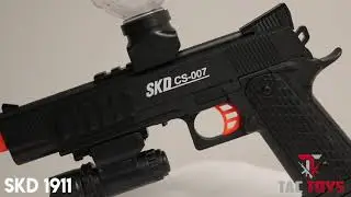TacToys - SKD 1911 Pistol Gel Blaster (360 Video)
