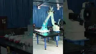 Aluform Robotic Welding #aluminum #mivan #trendingshorts #mj #weldingrobot #otcdaihen #shorts #weld