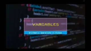 Arithmetic Operations in Python