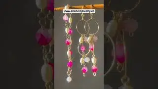 Pearl & Pink Agate Jewelry Set