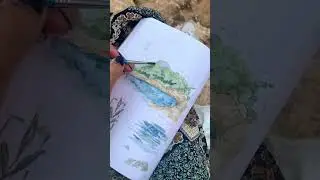 how to: travel journal | moni island - aegina, greece #art #traveljournal #travel