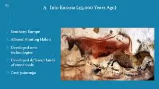Migratory Patterns & The Culture of First Peoples