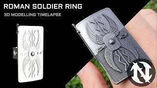 Roman Soldier Ring - 3D Modelling Timelapse