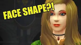 Shadowlands Alpha: FACE SHAPE?! WALRUS MUSTACHE!? (Character Creation Update)