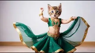 बिल्ली डांस | Cutest Cat 🐾💃 Full Length Cute Cat Dance Marathon 🐱#catdance #cutestcat #animalfun