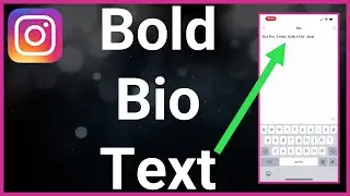 How To Bold Text On Instagram Bio