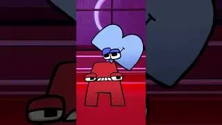 Alphabet Animation Lore A VS B (feat.Ghost Duet)  #shorts