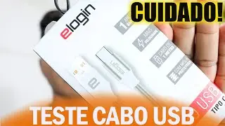 TESTE DE CABO USB ELOGIN - N&Atilde;O COMPRE FALSO V&Atilde;O DANIFICAR SEU CELULAR