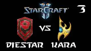 StarCraft 2 - DieStar [T] против kAra [P] G3 (комментарий)