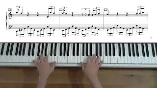 Christophe - Aline - Niveau Débutant - Piano (avec partition)