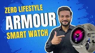 Zero Lifestyle Armour Rugged Smart Watch | Round Dial Smart Watch