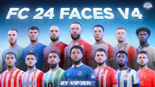 FC 24 FacePack V4 By ViP3eR For FIFA23 + Tutorial | TU17.1