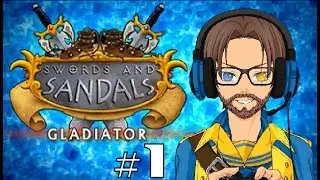 Let's Play Swords and Sandals part 1/3: Shipwrecked!