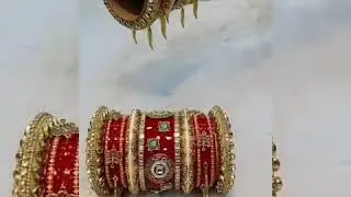 Trending latest designer bridal bangle set|wedding bangles|dulhan chuda