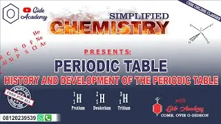 HISTORICAL DEVELOPMENT OF THE PERIODIC TABLE || CHM 111 & 102 || DELSU & UNIDEL